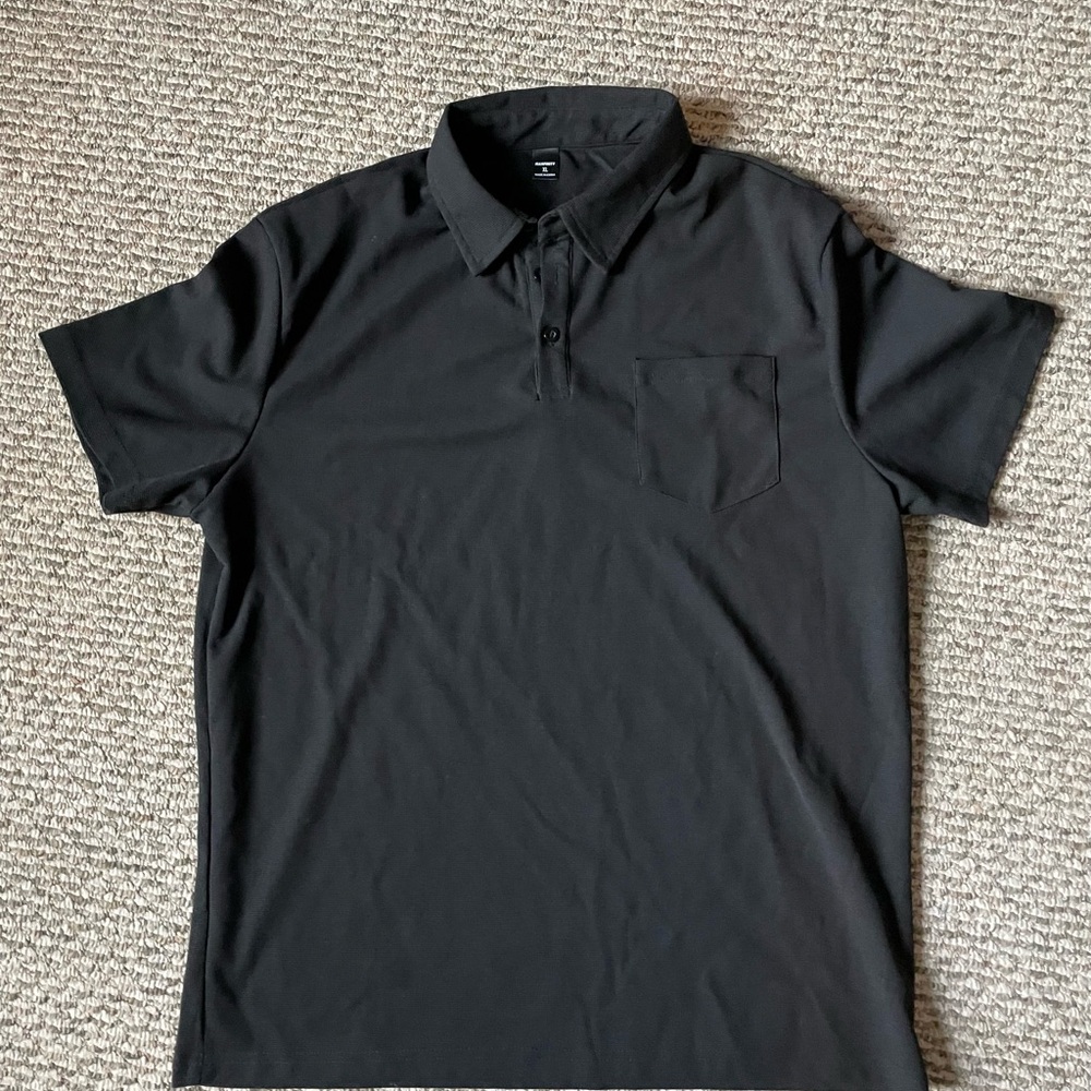 Classic Black Polo Shirt mandinity